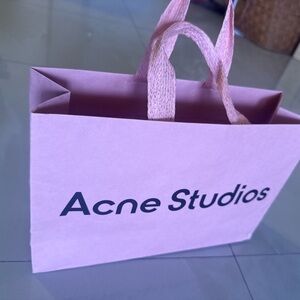 Acne Studios Blush Pink Tote